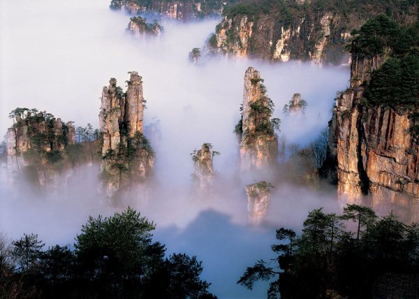 Zhangjiajie National Forest Park Stones